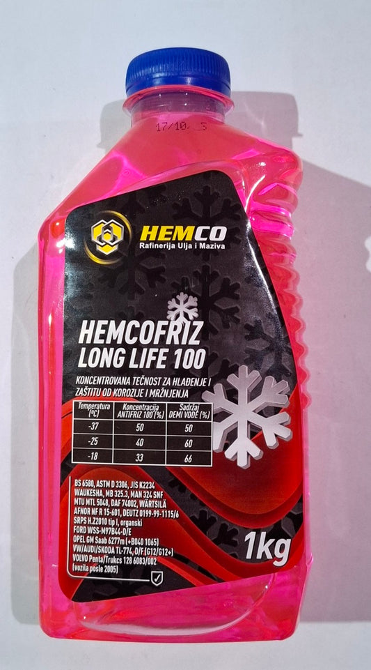 Hemco Antifriz G12 100%